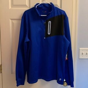 Fila Mens NWT Long Sleeve Half Zip Xxl